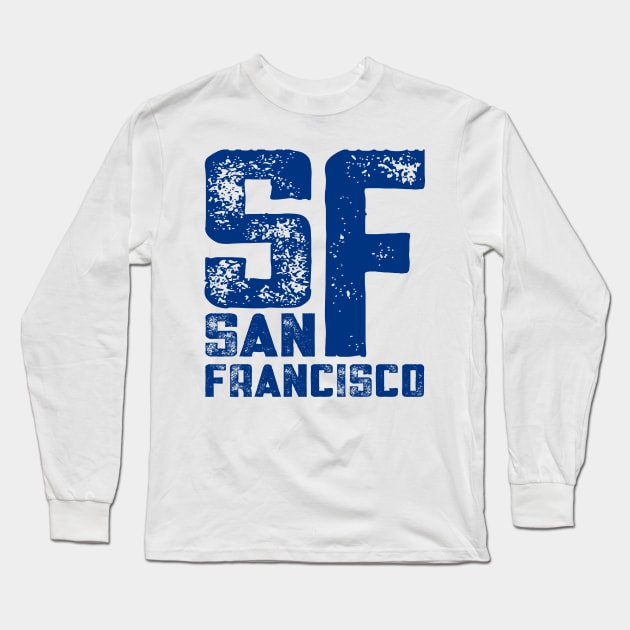 San Francisco Long Sleeve T-Shirt by colorsplash